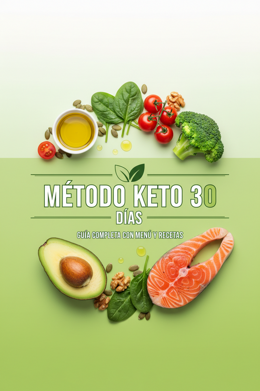 Método Keto 30 Días - Guía Completa con Menú y Recetas para Bajar de Peso.